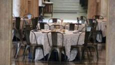 Guerin Hall rotunda - banquet setup